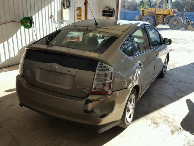 JTDKB20U367510912 - 2006 TOYOTA PRIUS BEIGE photo 4