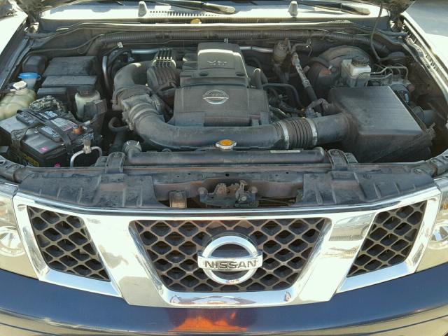 5N1AR18W16C625809 - 2006 NISSAN PATHFINDER BLUE photo 7