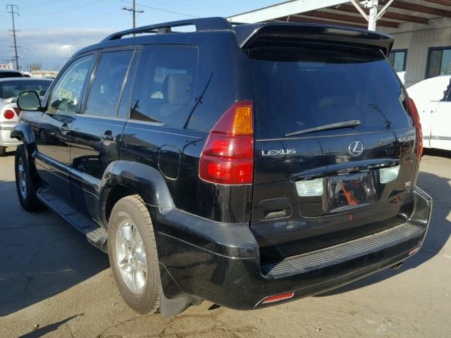 JTJBT20XX30013509 - 2003 LEXUS GX 470 BLACK photo 3