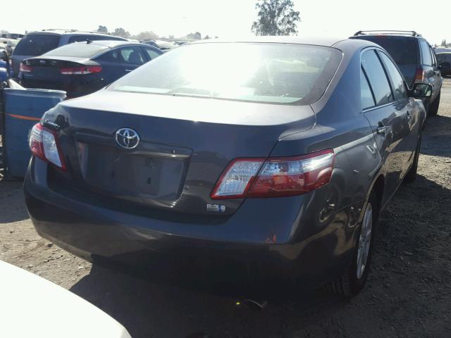 4T1BB46K38U060146 - 2008 TOYOTA CAMRY HYBR GRAY photo 4