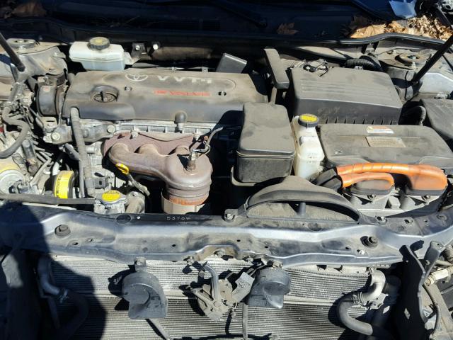 4T1BB46K38U060146 - 2008 TOYOTA CAMRY HYBR GRAY photo 7