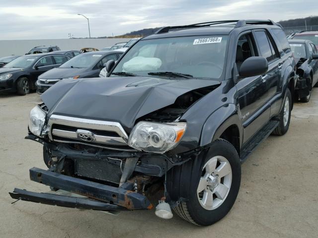 JTEBU14R970114810 - 2007 TOYOTA 4RUNNER SR BLACK photo 2