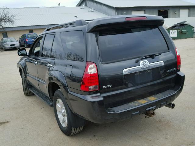 JTEBU14R970114810 - 2007 TOYOTA 4RUNNER SR BLACK photo 3