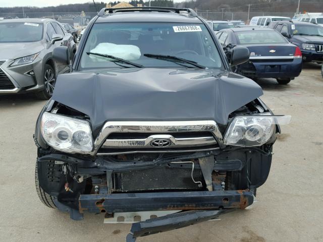 JTEBU14R970114810 - 2007 TOYOTA 4RUNNER SR BLACK photo 7