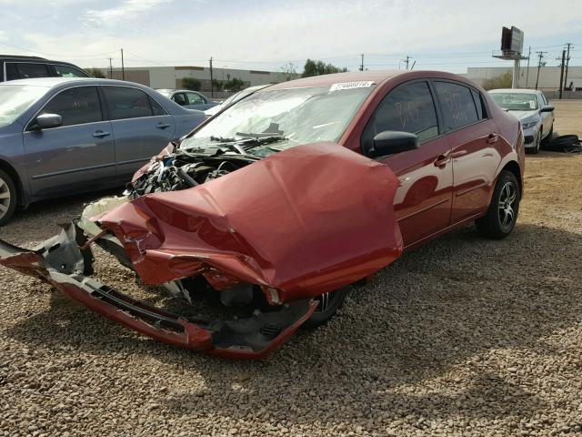 3N1AB6AP1CL671295 - 2012 NISSAN SENTRA 2.0 RED photo 2