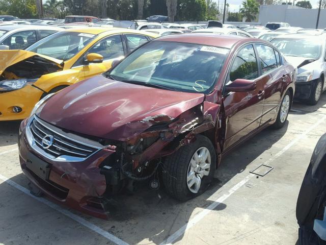 1N4AL2AP6AN478825 - 2010 NISSAN ALTIMA BAS BURGUNDY photo 2