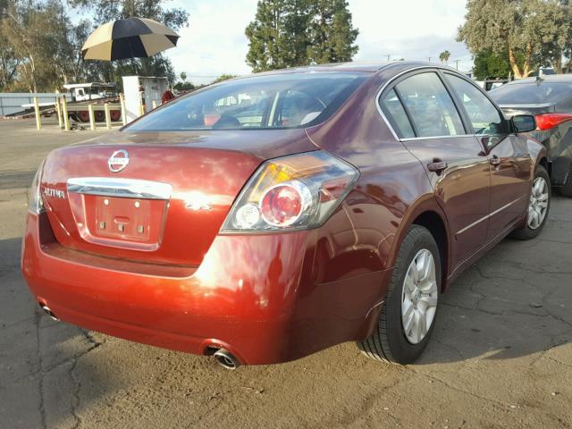 1N4AL2AP6AN478825 - 2010 NISSAN ALTIMA BAS BURGUNDY photo 4