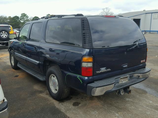 1GKEC16Z25J119022 - 2005 GMC YUKON XL C BLUE photo 3