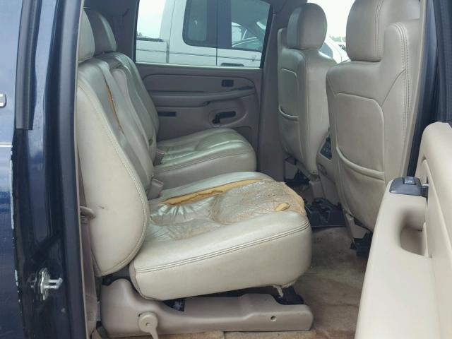 1GKEC16Z25J119022 - 2005 GMC YUKON XL C BLUE photo 6