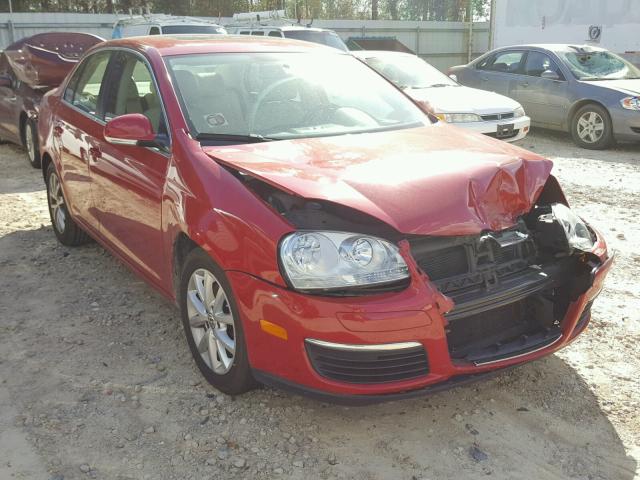 3VWRX7AJ8AM055486 - 2010 VOLKSWAGEN JETTA SE RED photo 1