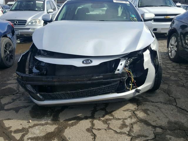 5XXGN4A75CG029550 - 2012 KIA OPTIMA EX SILVER photo 9