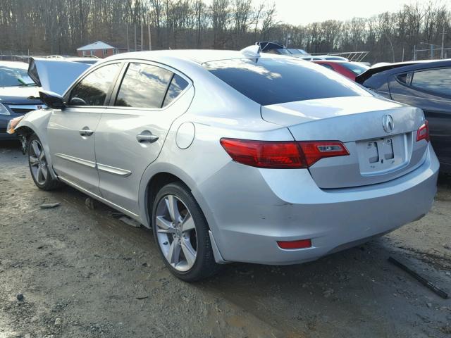 19VDE1F35EE001193 - 2014 ACURA ILX 20 SILVER photo 3