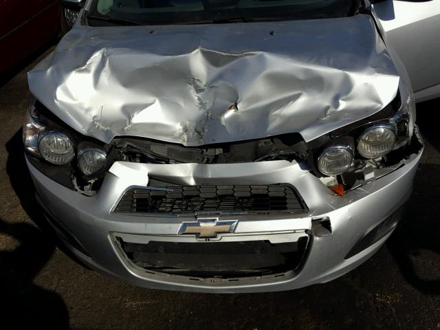 1G1JA6SH4C4115116 - 2012 CHEVROLET SONIC LS SILVER photo 7