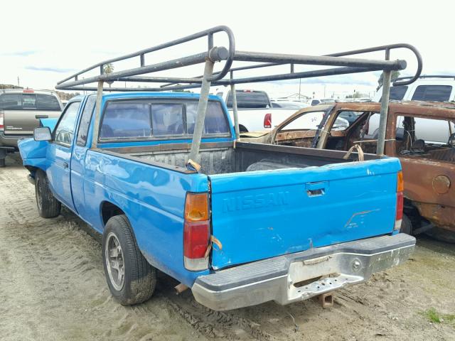 1N6SD16S6NC300754 - 1992 NISSAN TRUCK KING BLUE photo 3