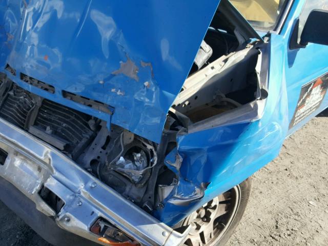 1N6SD16S6NC300754 - 1992 NISSAN TRUCK KING BLUE photo 9