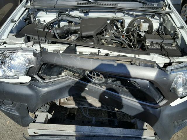 5TFNX4CN3EX037249 - 2014 TOYOTA TACOMA WHITE photo 7