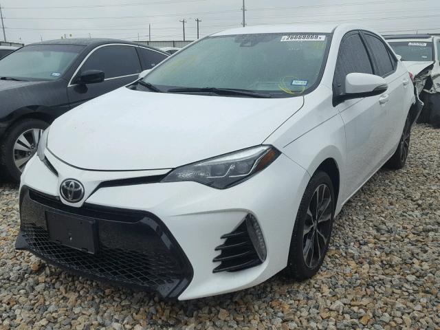 5YFBURHE8HP726952 - 2017 TOYOTA COROLLA L WHITE photo 2