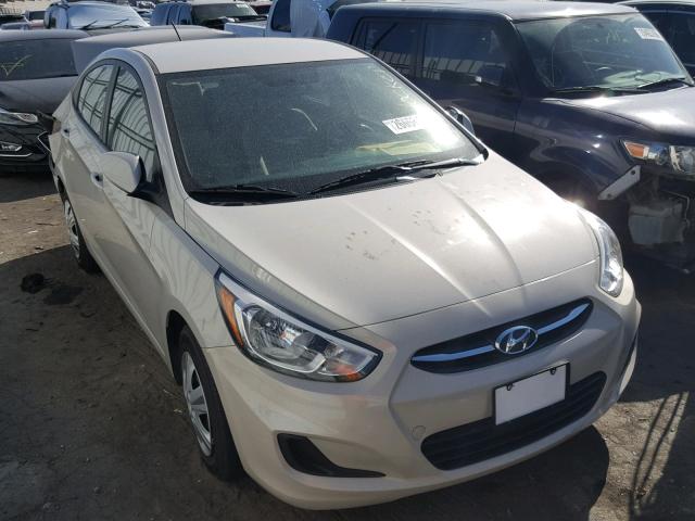 KMHCT4AE9GU014113 - 2016 HYUNDAI ACCENT SE WHITE photo 1