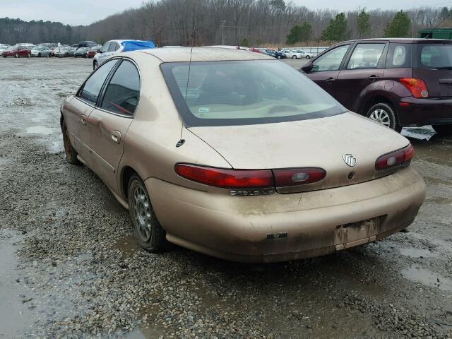 1MELM53S6TG612290 - 1996 MERCURY SABLE LS TAN photo 3