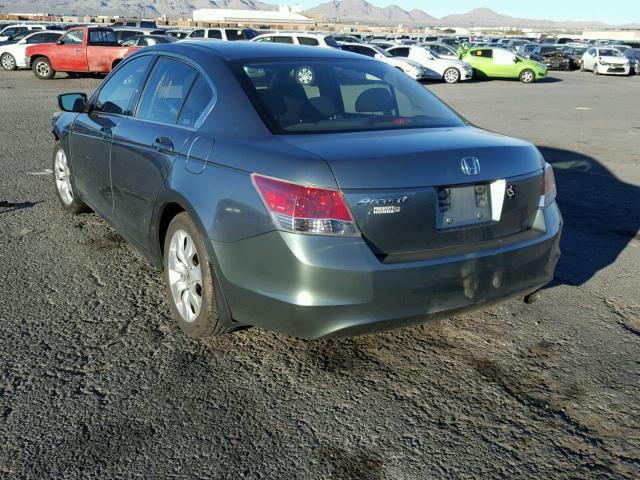 JHMCP26719C003976 - 2009 HONDA ACCORD EX GREEN photo 3