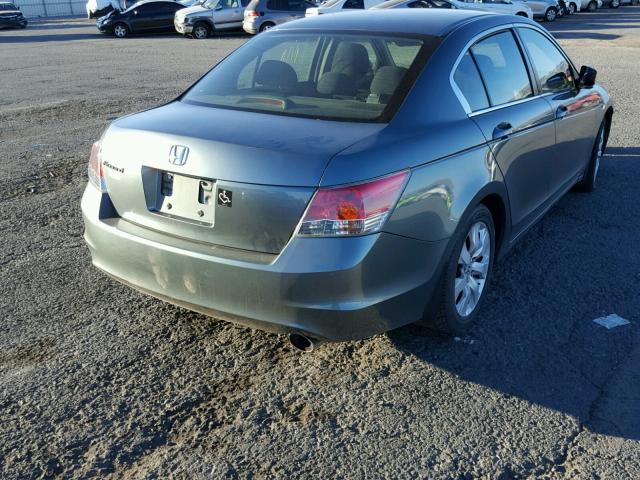 JHMCP26719C003976 - 2009 HONDA ACCORD EX GREEN photo 4