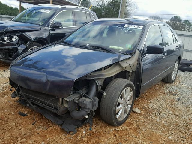 1HGCM665X7A051261 - 2007 HONDA ACCORD EX GRAY photo 2