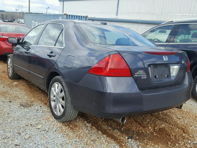 1HGCM665X7A051261 - 2007 HONDA ACCORD EX GRAY photo 3