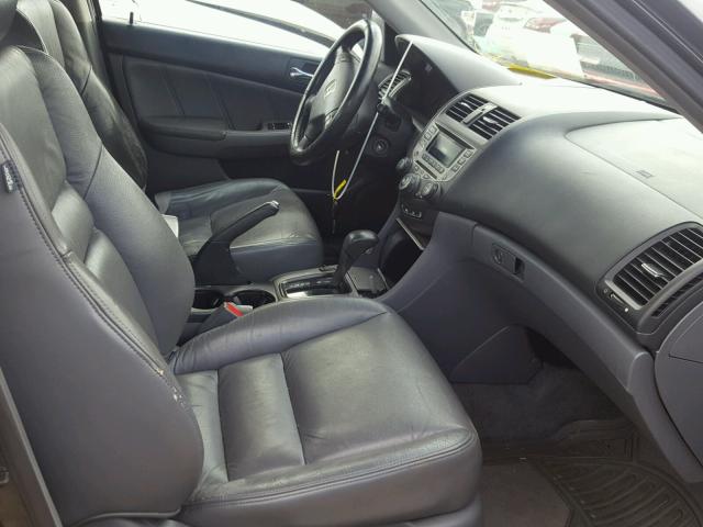 1HGCM665X7A051261 - 2007 HONDA ACCORD EX GRAY photo 5