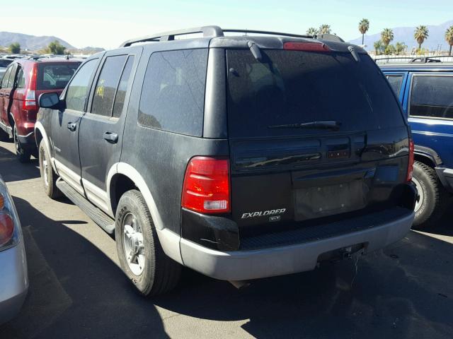 1FMZU63E62ZB62411 - 2002 FORD EXPLORER X BLACK photo 3