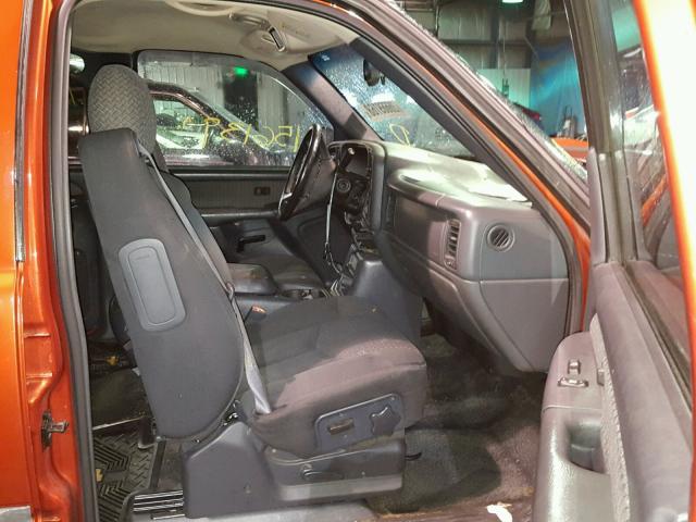 3GNEC13T32G216150 - 2002 CHEVROLET AVALANCHE ORANGE photo 5