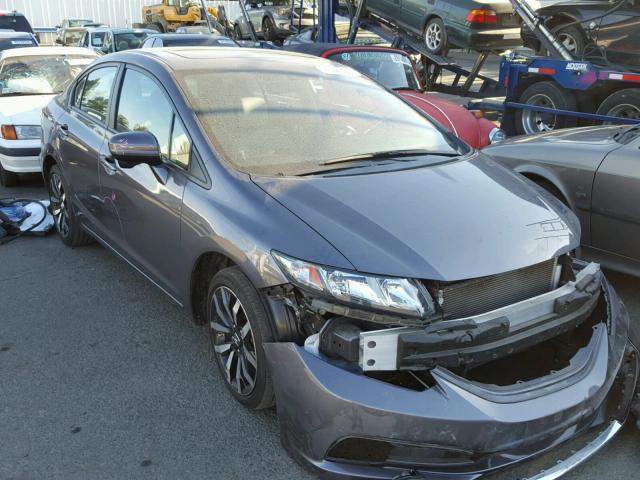 19XFB2F92EE226738 - 2014 HONDA CIVIC EXL 灰色 照片 1