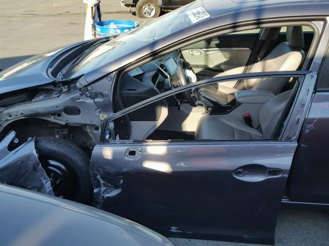 19XFB2F92EE226738 - 2014 HONDA CIVIC EXL 灰色 照片 9