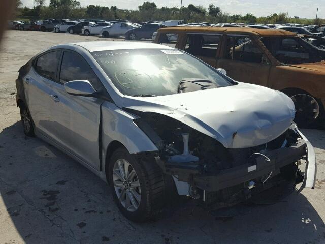 5NPDH4AE3EH494389 - 2014 HYUNDAI ELANTRA SE BURN photo 1