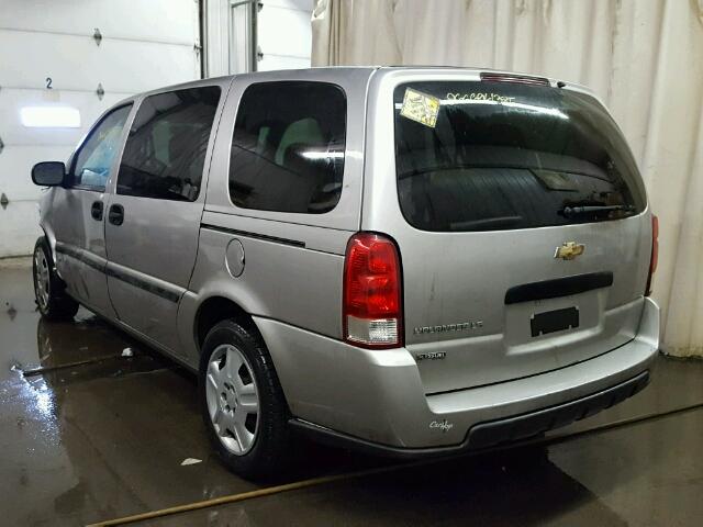 1GNDV23W27D183975 - 2007 CHEVROLET UPLANDER L 银色 照片 3