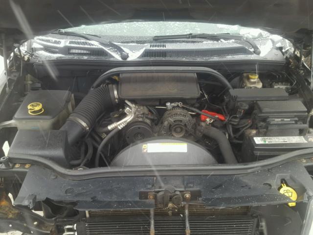 1J8HG48K17C690404 - 2007 JEEP COMMANDER BLACK photo 7