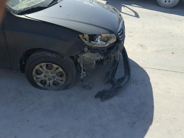 KMHDU4AD8AU144559 - 2010 HYUNDAI ELANTRA BL BURN photo 9