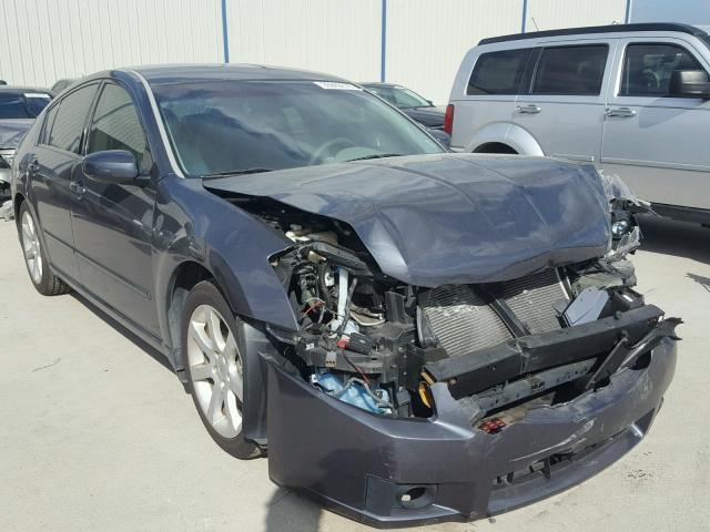 1N4BA41E78C812256 - 2008 NISSAN MAXIMA SE BLUE photo 1