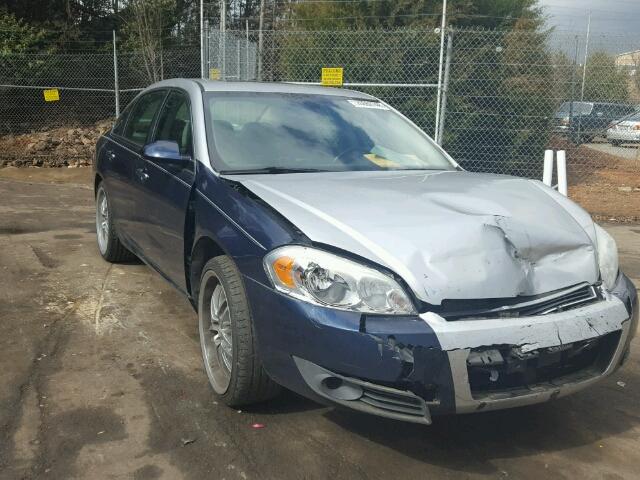 2G1WU583489172441 - 2008 CHEVROLET IMPALA LTZ SILVER photo 1