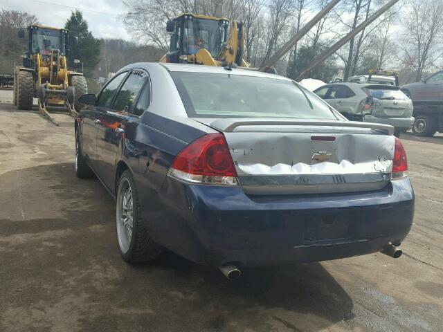 2G1WU583489172441 - 2008 CHEVROLET IMPALA LTZ SILVER photo 3