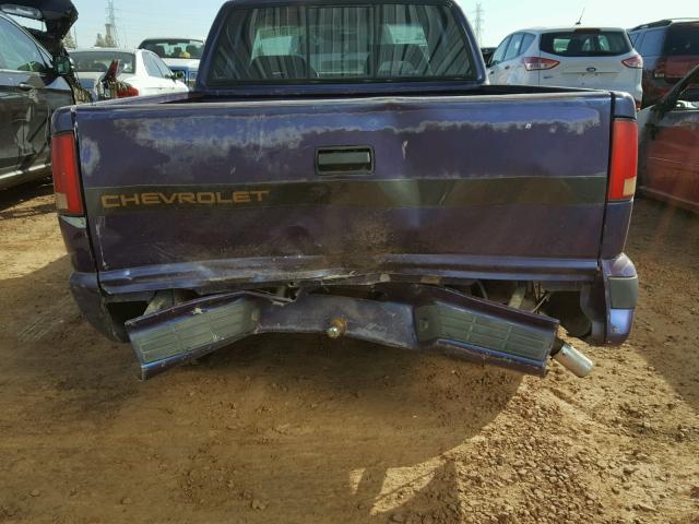 1GCCS19Z1R8218719 - 1994 CHEVROLET S TRUCK S1 BLUE photo 9