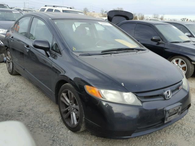 2HGFA55598H710614 - 2008 HONDA CIVIC SI BLACK photo 1