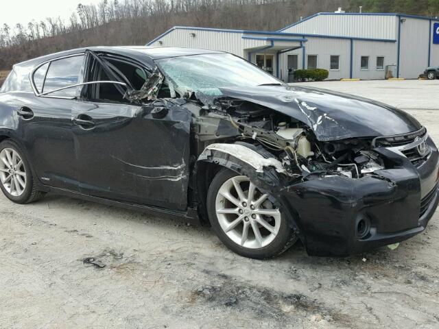 JTHKD5BH5D2148294 - 2013 LEXUS CT 200 BLACK photo 9