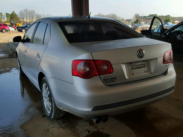 3VWEF71K67M081720 - 2007 VOLKSWAGEN JETTA WOLF SILVER photo 3