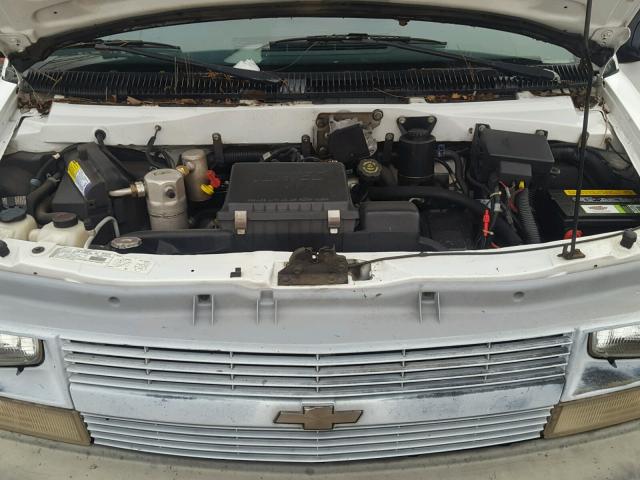 1GCDM19W9YB146027 - 2000 CHEVROLET ASTRO WHITE photo 7