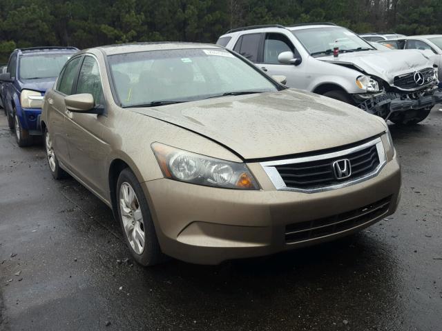 1HGCP26818A158596 - 2008 HONDA ACCORD EXL GOLD photo 1