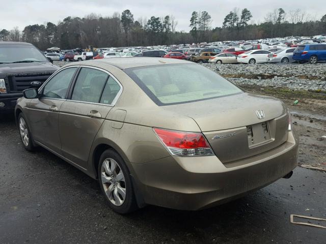 1HGCP26818A158596 - 2008 HONDA ACCORD EXL GOLD photo 3