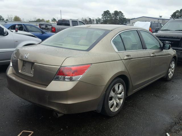 1HGCP26818A158596 - 2008 HONDA ACCORD EXL GOLD photo 4