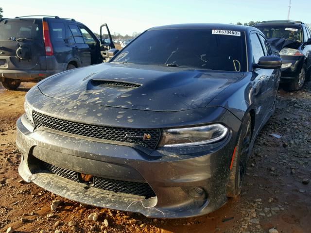 2C3CDXGJ6GH340384 - 2016 DODGE CHARGER R/ GRAY photo 2