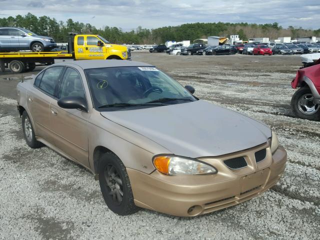 1G2NE52E45M149142 - 2005 PONTIAC GRAND AM S ოქროსფერი ფოტო 1