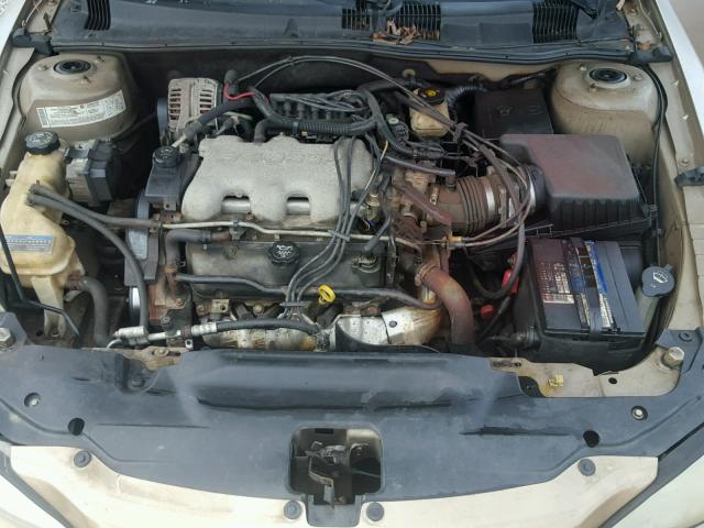 1G2NE52E45M149142 - 2005 PONTIAC GRAND AM S ოქროსფერი ფოტო 7